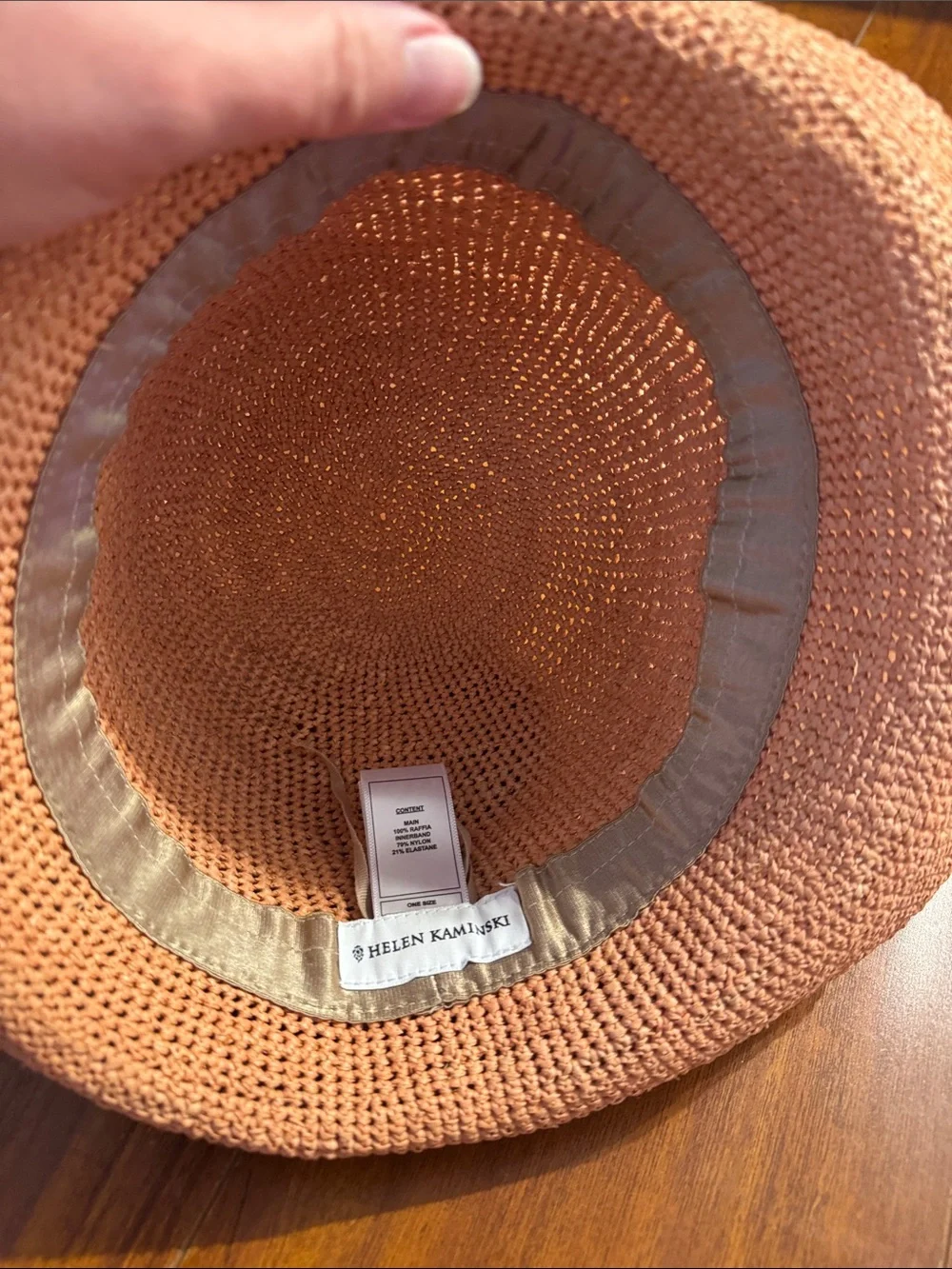 Helen Kaminski 100% Raffia Sun Hat